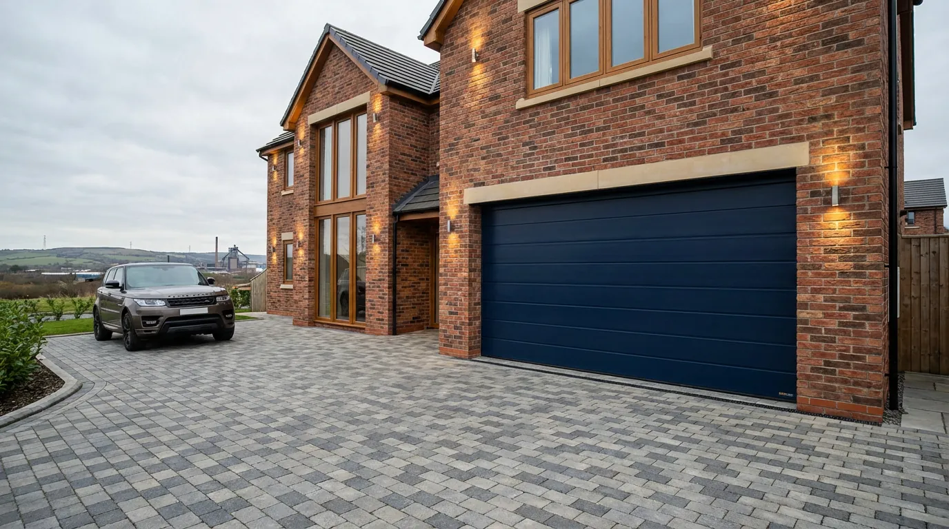 Garage Doors work on a Teesside home